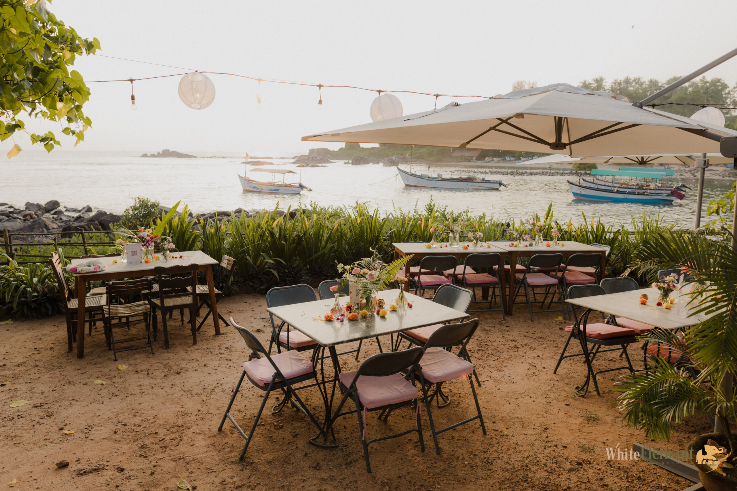 Sea facing wedding venue for intimate weddings in Goa